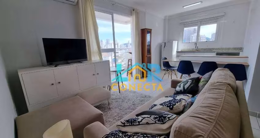 Apartamento com 1 dormitório para alugar, 54 m² por r$ 3.800,00/mês - boqueirão - santos/sp