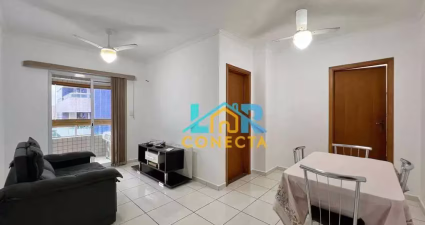 Apartamento com 1 dormitório à venda, 57 m² por r$ 300.000,00 - aviação - praia grande/sp