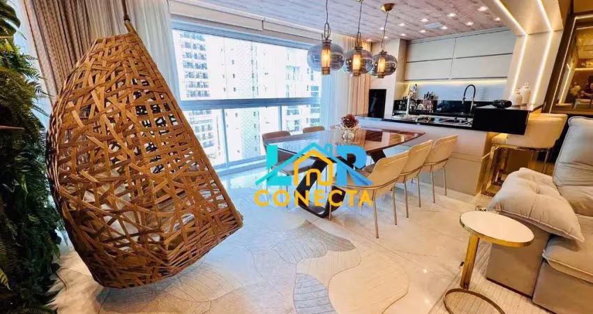 Apartamento com 3 dormitórios à venda, 132 m² por r$ 2.540.000,00 - ponta da praia - santos/sp