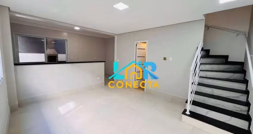 Sobrado com 3 dormitórios à venda, 89 m² por r$ 487.000,00 - tude bastos - praia grande/sp