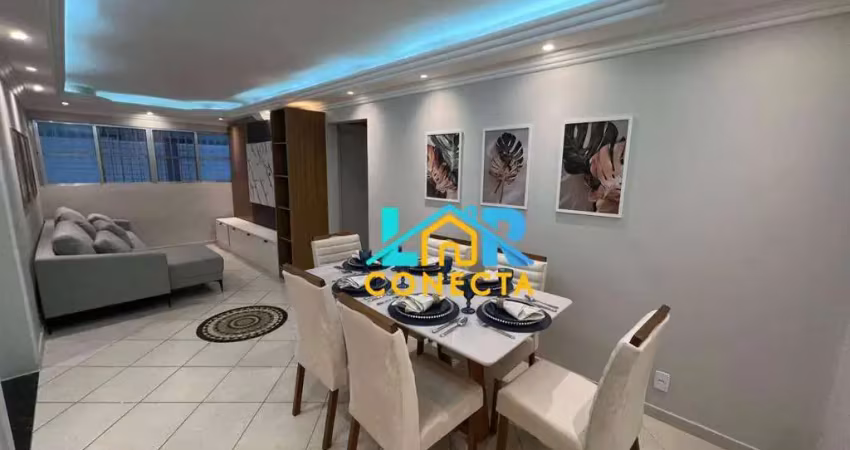 Apartamento à venda, 82 m² por r$ 395.000,00 - vila guilhermina - praia grande/sp
