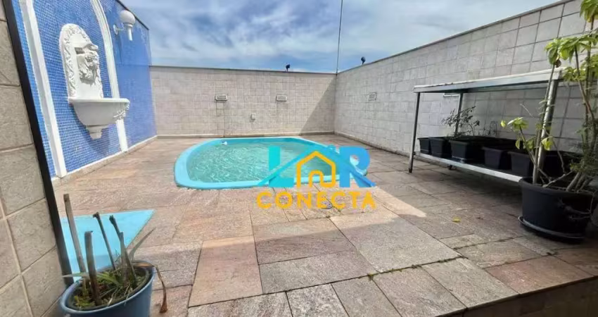 Cobertura com 4 dormitórios à venda, 332 m² por r$ 2.800.000,00 - gonzaga - santos/sp
