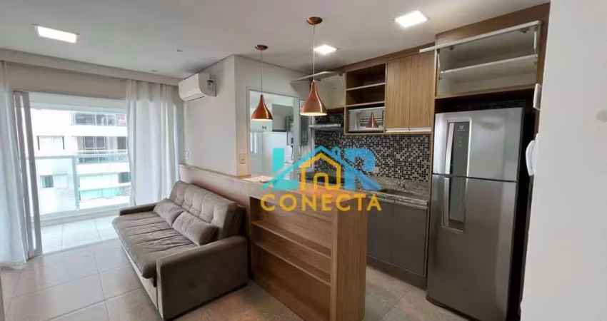 Apartamento com 1 dormitório para alugar, 48 m² por r$ 4.200,00/mês - ponta da praia - santos/sp