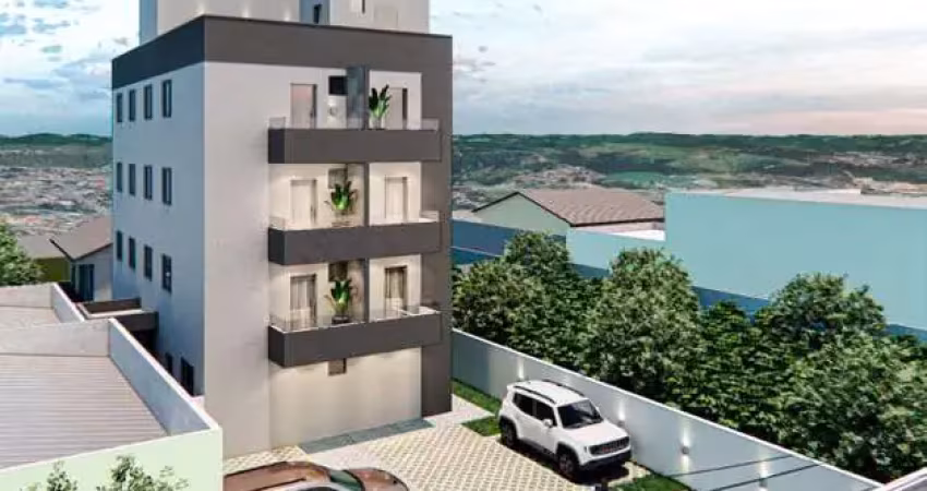 Apartamento para venda em vespasiano, serra dourada, 2 dormitórios, 1 banheiro, 1 vaga