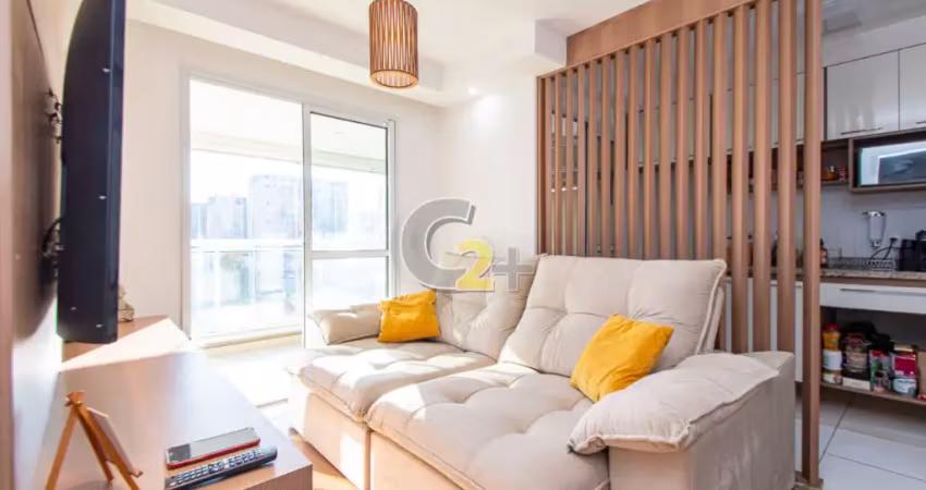 Apartamento mobiliado à venda na pompéia com 3 quartos, sendo 1 suíte e 2 vagas