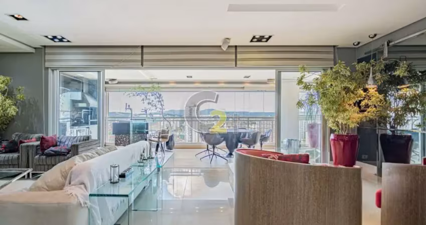 Apartamento a venda na vila romana, 4 quartos, 3 suítes, 3 vagas, 206m²
