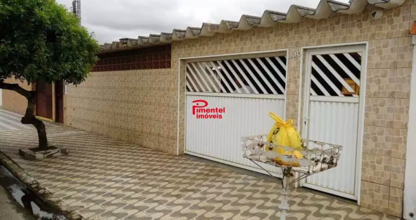 Casa isolada 2 dormitórios p/ venda na v. mirim em praia grande