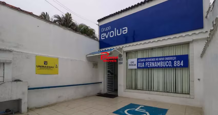 Casa com 07 salas, disponível para locação comercial no boqueirão praia grande-sp