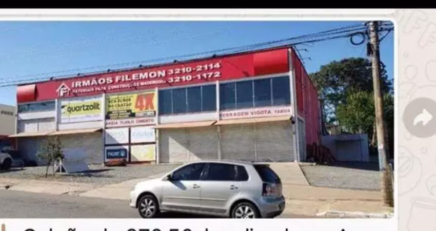 Galpão de esquina com renda, situado na avenida marechal rondon