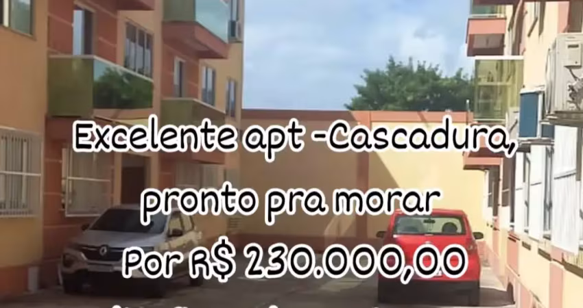Excelente apartamento terreo pronto pra morar em cascadura