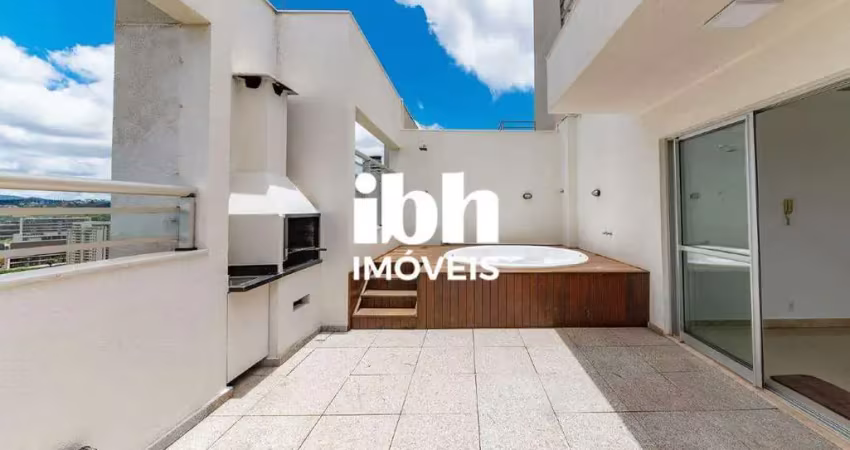Cobertura duplex para aluguel 2 quartos 2 banheiros, 99m² , 3 vagas livres no bairro vila da serra