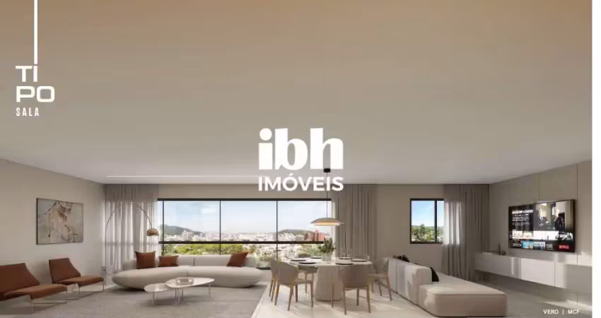 Apartamento com área privativa à venda com 138,21m², 3 quartos, 2 suítes, 3 vagas de garagem no santo antonio.