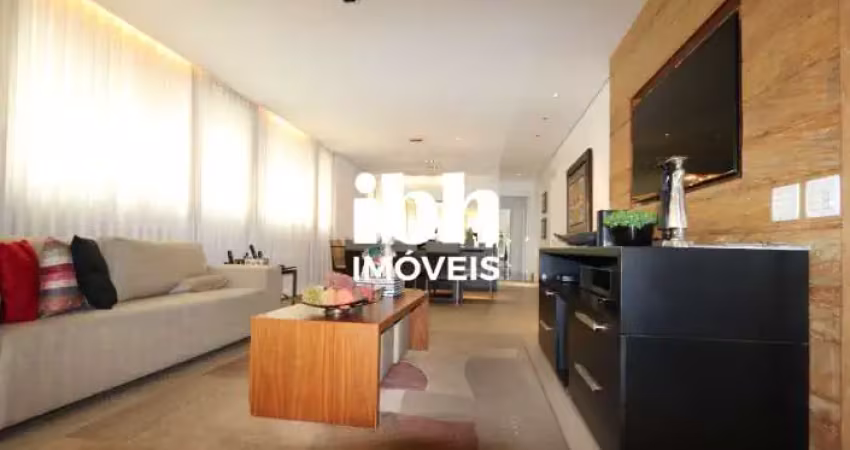 Apartamento mobiliado para alugar com 172m², 4 quartos, 4 banheiros, 2 suítes, 4 vagas no santa lucia.