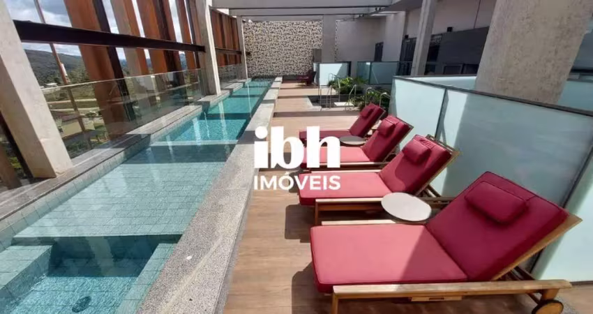 Apartamento para locação com 82,92m², 2 quartos 2 suítes, 2 vagas de garagem no alphaville.