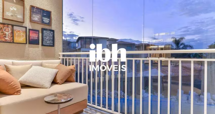 Apartamento à venda em condomínio fechado com 80,07m², 2 quartos, 1 suíte, 2 vagas de garagem!!!