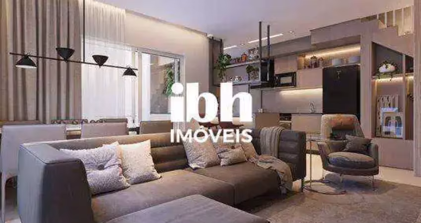 Apartamento à venda em condomínio fechado com 80,07m², 2 quartos, 1 suíte, 2 vagas de garagem!!!