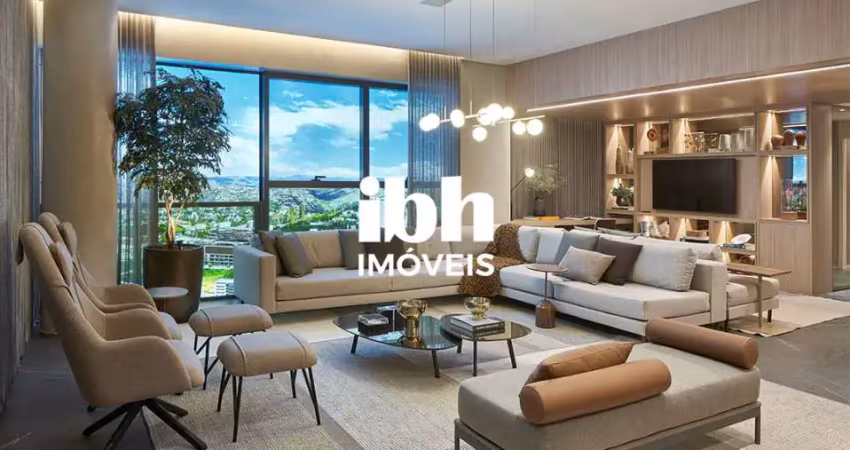 Apartamento à venda, 4 quartos, 2 suítes, 3 vagas, vila da serra - nova lima/mg
