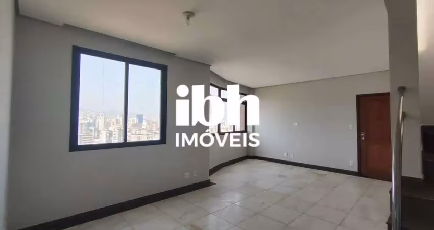 Cobertura duplex para locação com 4 quartos, 1 suite e 3 vagas de garagem no bairro serra