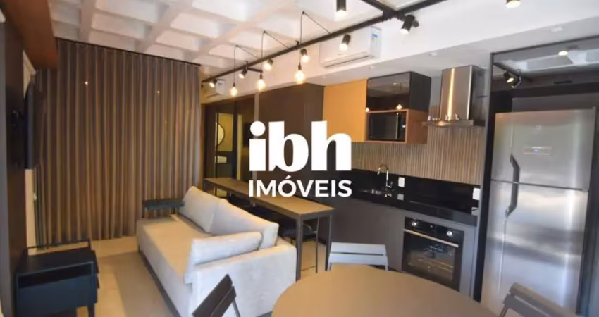 Apartamento mobiliado à venda, com 62m² 1 quarto com área privativa na savassi