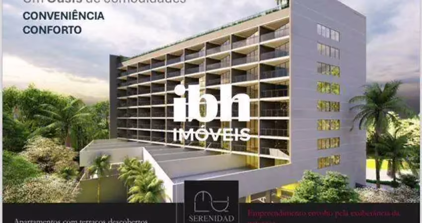 Apartamento à venda, 1 quarto, 1 suíte, 1 vaga, vale do sereno - nova lima/mg