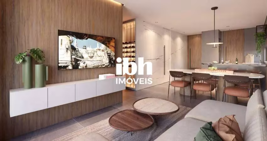 Apartamento à venda, 2 quartos, 2 suítes, 2 vagas, serra - belo horizonte/mg