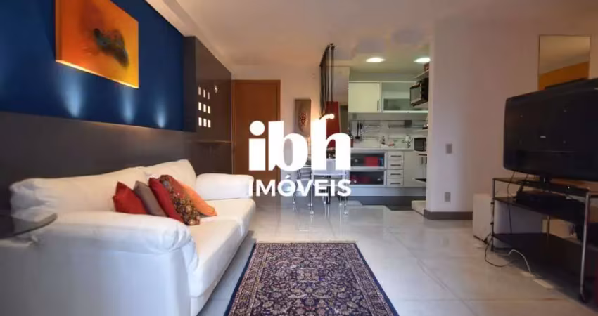 Apartamento mobiliado para alugar com 51m², 1 quarto, 2 vagas de garagem no belvedere.