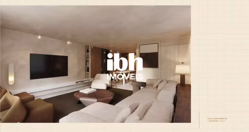 Apartamento com 4 quartos à venda no Funcionários, Belo Horizonte 