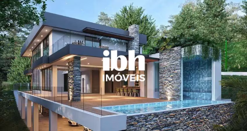 Casa em condomínio à venda, 4 quartos, 4 suítes, 8 vagas, vila alpina - nova lima/mg