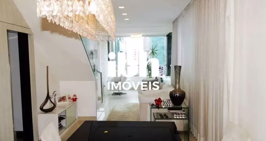 Cobertura à venda, 3 quartos, 1 suíte, 3 vagas, sion - belo horizonte/mg