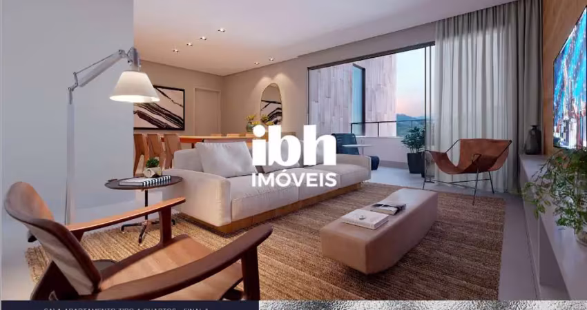 Apartamento à venda, 3 quartos, 1 suíte, 2 vagas, vale do sereno - nova lima/mg