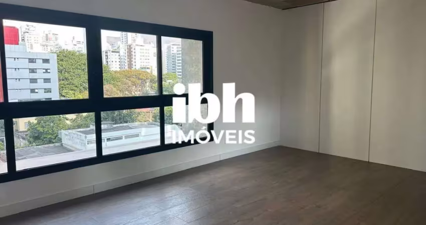 Apartamento para locação com 62,00m², 1 quarto, 1 suíte na savassi.