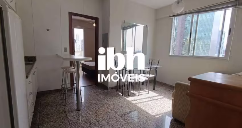 Apartamento para aluguel, 1 quarto, 1 suíte, 1 vaga, funcionários - belo horizonte/mg
