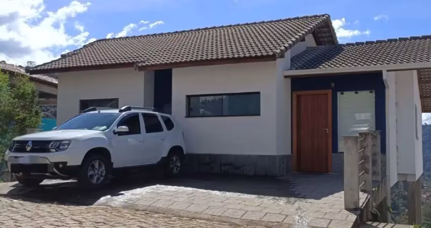 Casa linear com 4 quartos em albuquerque, condomínio vale do sol, teresópolis rj