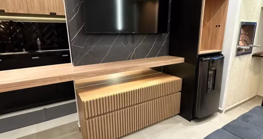 Apartamento à venda – mobiliado, automatizado e com estrutura completa