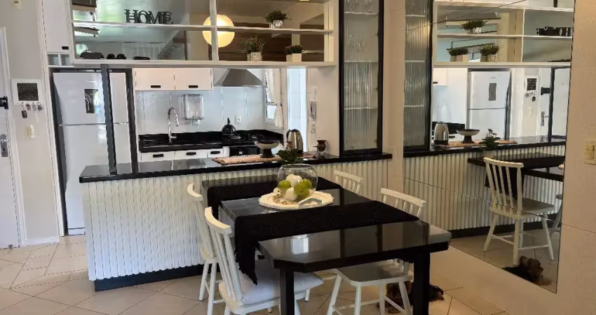 Excelente apartamento 4 dormitórios mobiliado em condomínio fechado na praia brava com escritura