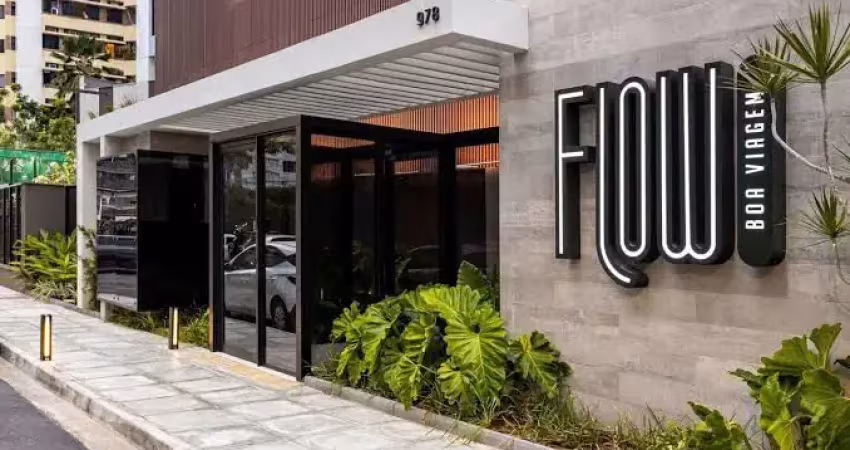 Apartamento dois quartos (sendo 01 suíte) no flow boa viagem