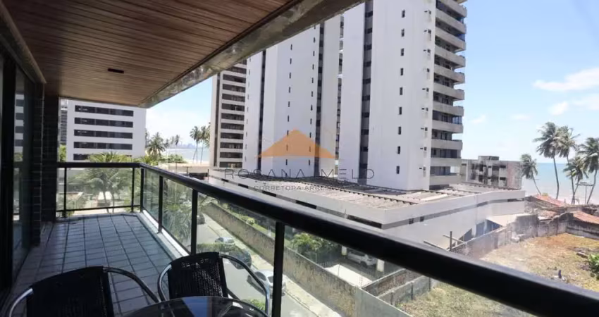 Apto 147m em piedade, amplo e arejado com vista mar e a 60m da praia