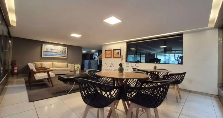 Edf. costa dos corais, 32m, quarto e sala separado, mobiliado, lazer.
