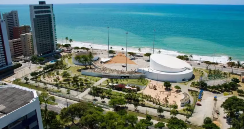 Boa viagem, vista mar,128m,4 quartos,2 vagas,lazer padrão pernambuco construtora