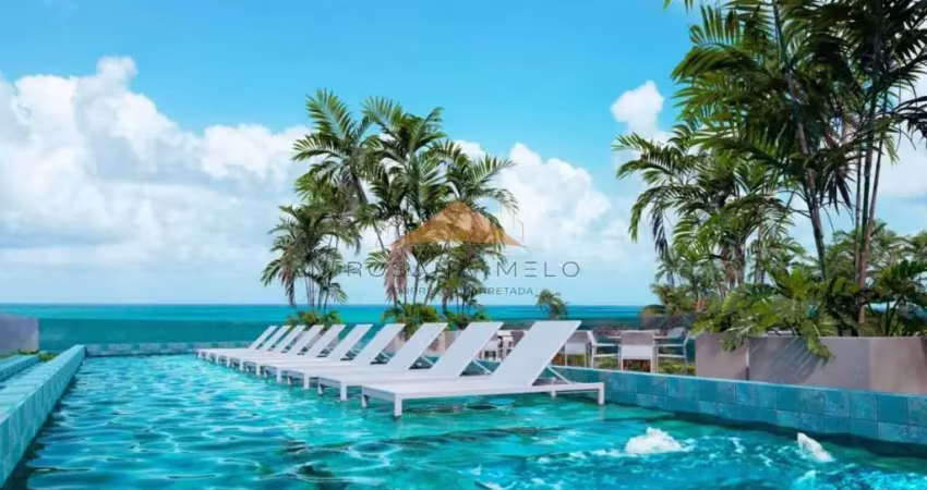 Studio no atlantis garden em porto de galinhas | compacto, rentabilidade gigante: 50 metros do mar!