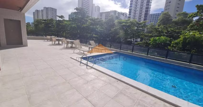 Edf atlanta, 4 quartos sendo 2 suíte, 150 m2, 2 vagas, bem localizado, vista mar, reformado
