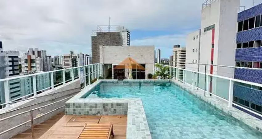 Edf. porto design, 35m², ótima área de lazer e 1 vaga de garagem