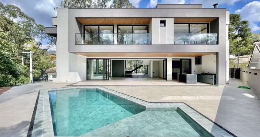 Casa alto padrão para venda em cotia, são paulo ii, 4 dormitórios, 4 suítes, 6 banheiros, 8 vagas