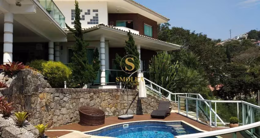 Casa em condomínio fechado com 4 quartos à venda na Rua das Palmeiras, Bosque das Mansões, São José