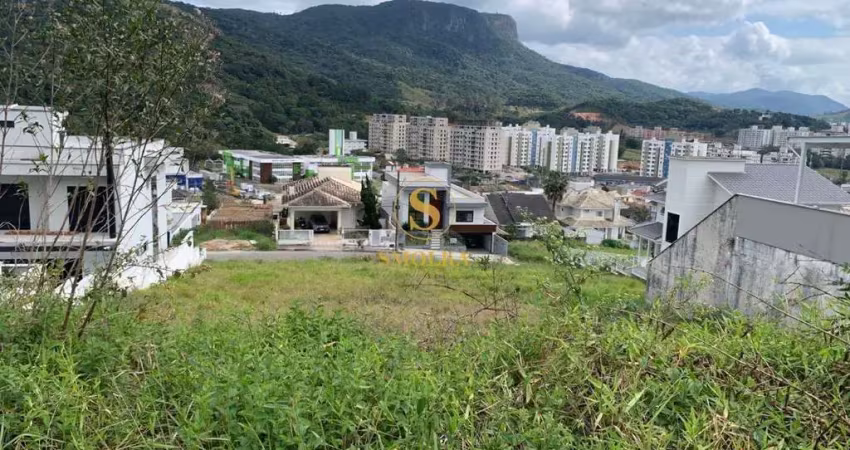 Terreno em condomínio fechado à venda na Rua dos Tiés, Pedra Branca, Palhoça