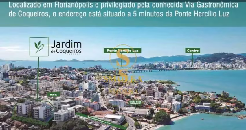 Apartamento com 2 quartos à venda na Rua Pascoal Simone, Coqueiros, Florianópolis