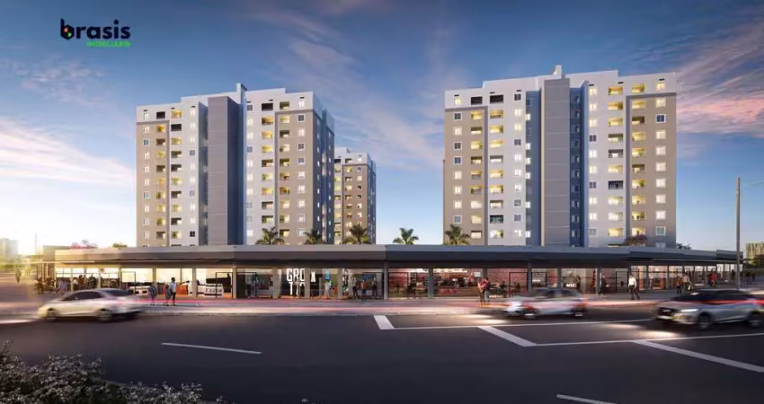 Maravilhoso lançamento com 2 dormitórios à venda, 46 m² por r$ 265.000 - samambaia norte - samambaia/df