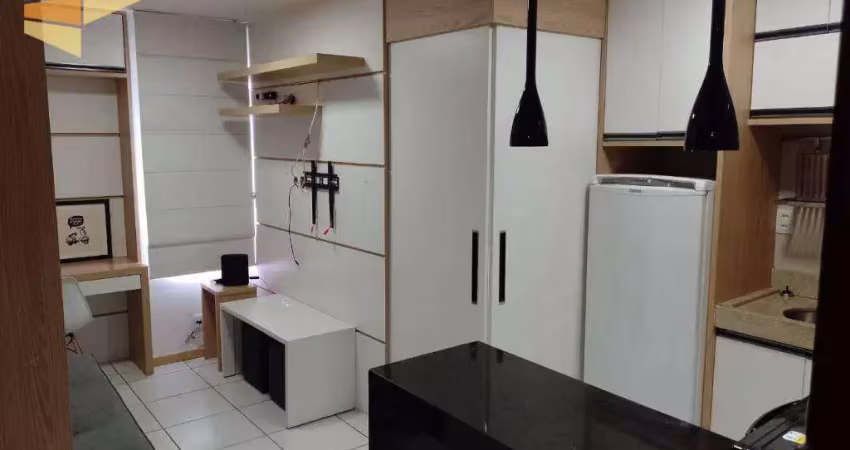 Apartamento com 1 dormitório para alugar, 28 m² por r$ 2.174,00/mês - zona industrial - guará/df