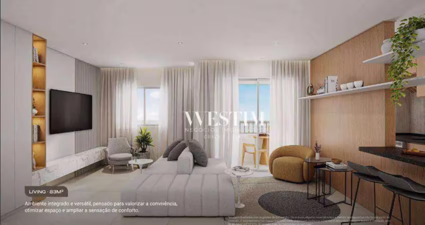 Apartamento com 3 dormitórios à venda, 83 m² por r$ 0,01 - vila redentora - são josé do rio preto/sp