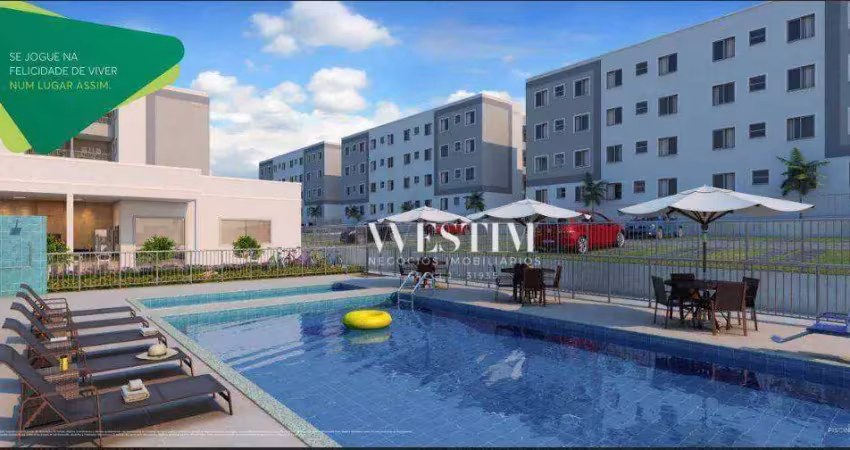 Apartamento com 2 dormitórios à venda, 39 m² por r$ 247.690 - loteamento abilio jorge cury - são josé do rio preto/sp
